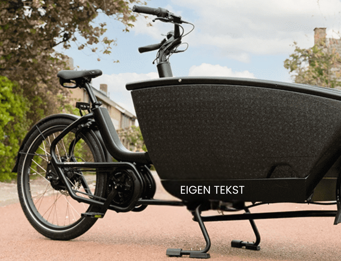 Urban Arrow stickers: zo geef je je bakfiets een persoonlijke touch
