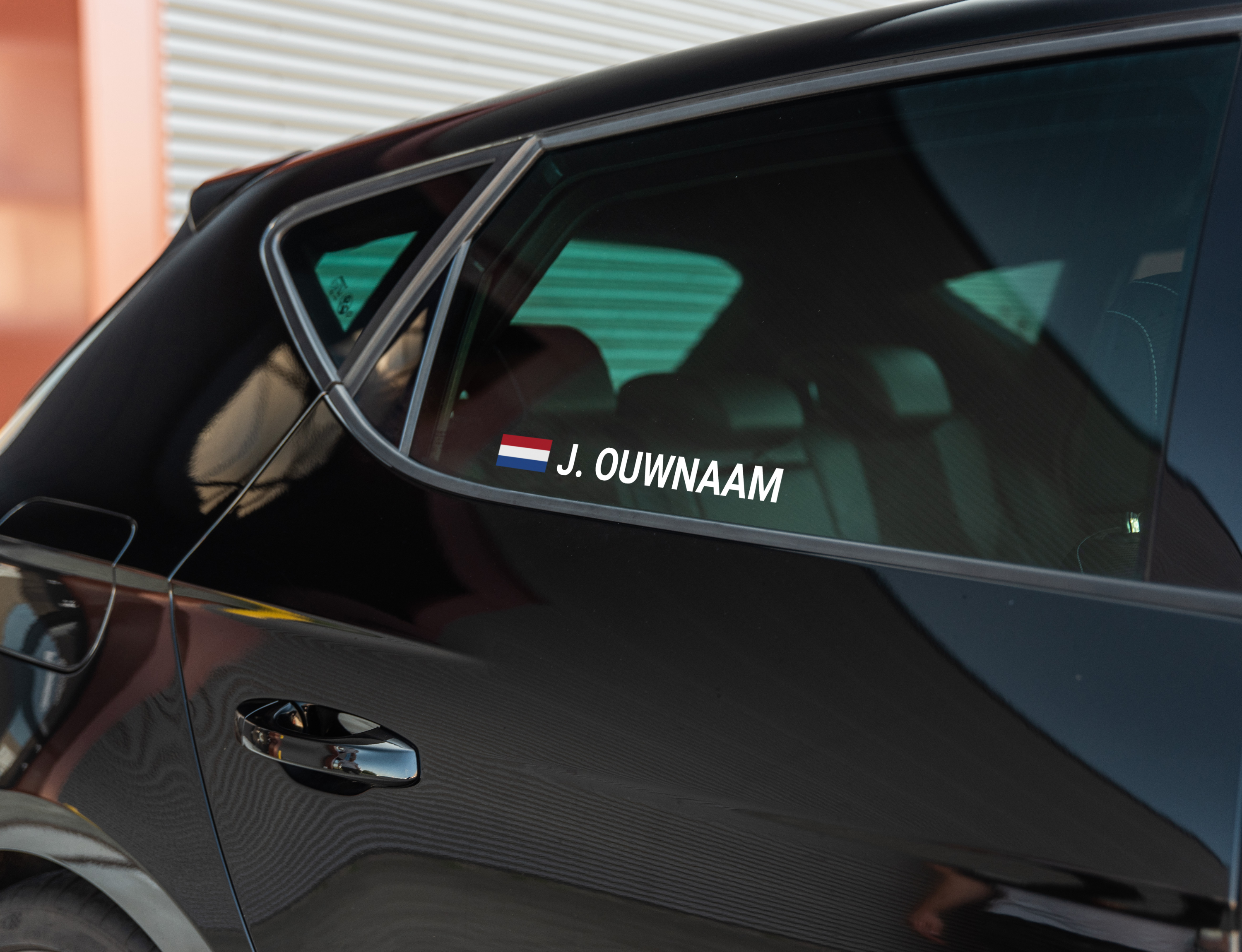 Rally sticker | Keuze uit diverse vlaggen!