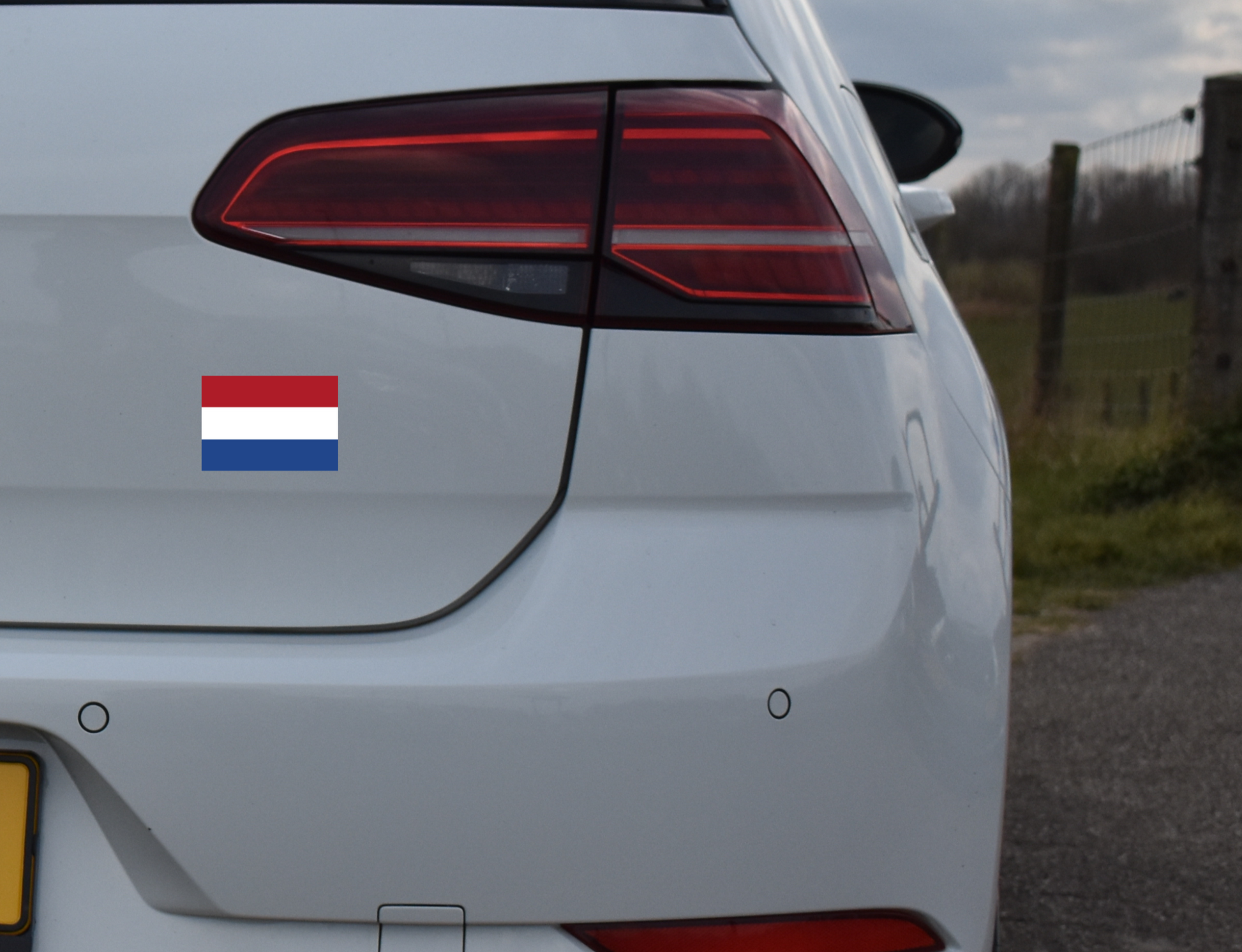 Nederlandse vlag autosticker