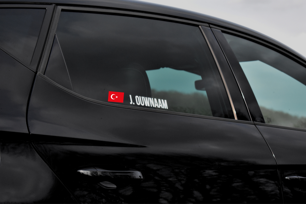 Rally-Aufkleber Türkei